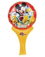 Μπαλονάκι Mickey Mouse με λαβή 30 εκ