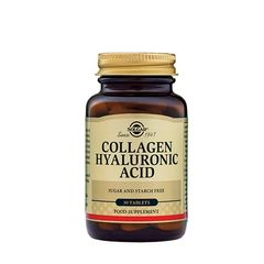 Solgar Collagen Hyaluronic Acid 30 Tabs Κολλαγόνο και Υαλουρονικό Οξύ