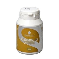 Health Sign Vitamin D3 2000IU 120 Tabs Βιταμίνη D3