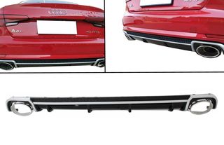 ΠΙΣΩ ΣΠΟΙΛΕΡ AUDI A4 B9 8W (2016-2018) Sedan/Avant RS4 Design