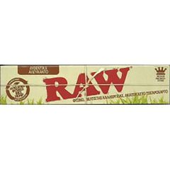 Χαρτάκια Raw Organic (Αυθεντικά Αλεύκαντο) King Size Slim Organic Hemp με 32 φύλλα - 1 Πακετάκι