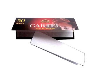 Χαρτάκια CARTEL RED 50 φύλλων - Χοντρό πάχος