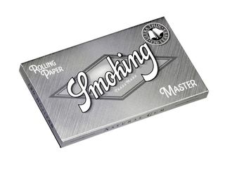 Χαρτάκια Smoking Master Ασημί Διπλό 120 φύλλα - 1 Πακετάκι