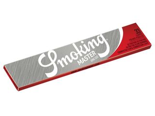 Χαρτάκια Smoking Master King Size (Ασημί Μεγάλα) με 33 φύλλα - 1 Πακετάκι