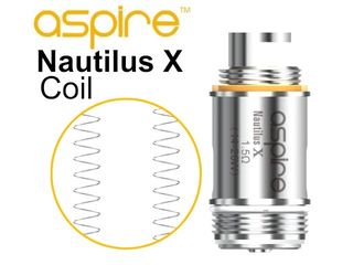 Αντιστάσεις Nautilus X 1.5ohm & 1.8ohm by Aspire (5 τεμάχια) 1,8 Ohm 6958947123266