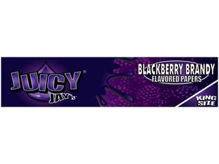 Χαρτάκια στριφτού Αρωματικά Juicy Jays King Size Blackberry Brandy (βατόμουρο μπράντυ) - 1 Πακετάκι