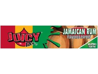 Χαρτάκια στριφτού Αρωματικά Juicy Jays King Size Jamaican Rum - 1 Πακετάκι