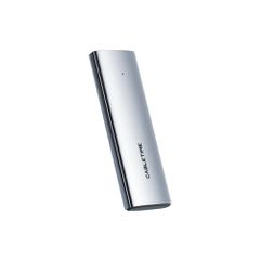 CABLETIME θήκη για M.2 NVMe/SATA SSD CT-SSD03-AG tool free, 10Gbps, γκρι