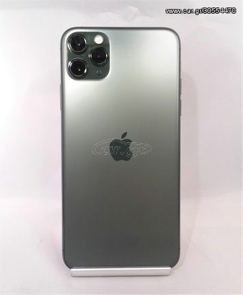 iphone 11 Pro Midnight Green Original Eκθεσιακή Συσκευή (64GB) 9 Mήνες εγγύηση