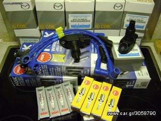MAZDA RX8 ΜΧ5   ** ΜΠΟΥΖΟΚΑΛΩΔΙΑ 7mm BLUE PRINT - NGK - 8mm TAYLOR - LUCAS - 8.5mm MSD  USA ** ΑΠΟ-thumb-19