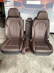 BMW ΣΑΛΟΝΙ (SEATS) X5 F15 M PACK FULL ΗΛΕΚΤΡΙΚΟ ΜΕ ΜΝΗΜΕΣ BUCKET ΔΕΡΜΑ ΚΑΦΕ