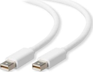 POWERTECH καλώδιο Mini DisplayPort Male, 3m, λευκό (CAB-DP010)