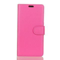 Litchi Grain Θήκη Book για Xiaomi Redmi S2 / Y2 - Φούξια (OEM)