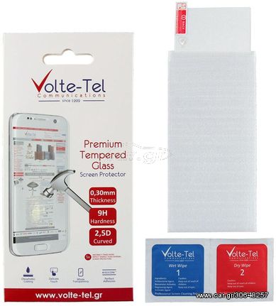 VOLTE-TEL TEMPERED GLASS ΓΙΑ HUAWEI P40 LITE 9H 0.30mm 2.5D FULL GLUE - (5205308264740)