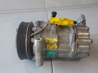 PEUGEOT 206 PLUS ΚΟΜΠΡΕΣΟΡΑΣ AIRCODITION SANDEN 9655191580,ΜΕ 3 ΒΙΔΕΣ