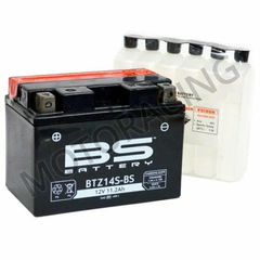 ΜΠΑΤΑΡΙΑ HONDA XLV 700 TRANSALP 08'-13' / YAMAHA FZ1 1000 FAZER 06'-13' / KTM ADVENTURE 990 05'-10' BS-BATTERY 12V 11.2Ah BTZ14S-BS ΜΕ ΥΓΡΑ