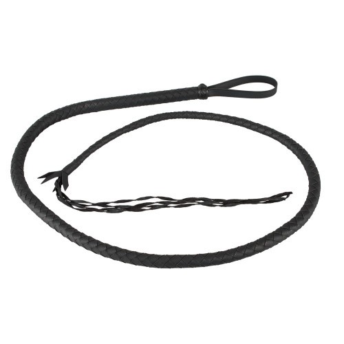Extra Long Whip Black