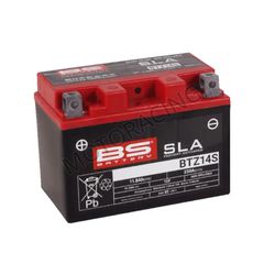 ΜΠΑΤΑΡΙΑ XLV 700 TRANSALP 08'-13' / YAMAHA FZ1 1000 FAZER 06'-13' / KTM ADVENTURE 990 05'-10' BS-BATTERY12V 11.8Ah BTZ14S-SLA GEL