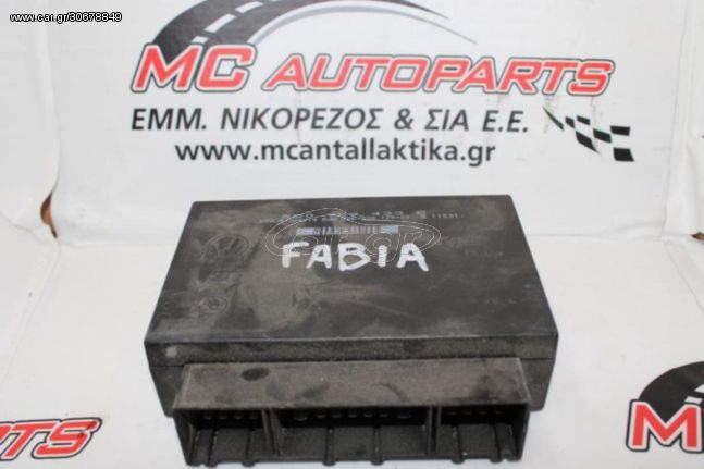 Πλακέτα  SKODA FABIA (2007-2010)  6Q0959433C   anesis