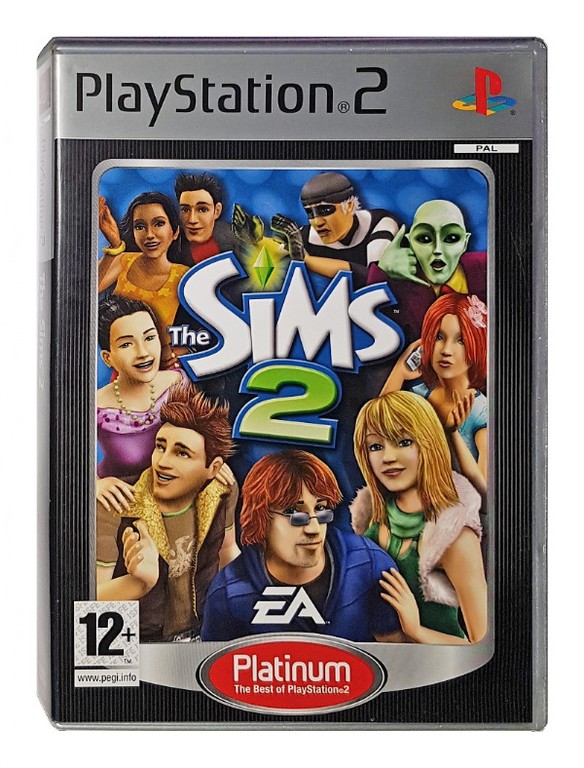 PS2 GAME - The Sims 2 Platinum (MTX)