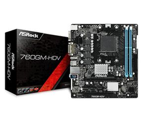 ASROCK 760GM-HDV 90-MXB7U0-A0UAYZ