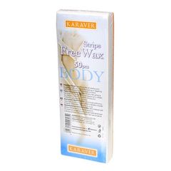 Karaver FreeWax Strips Ταινίες για Αποτρίχωση με Κερί 50τεμ 50gr