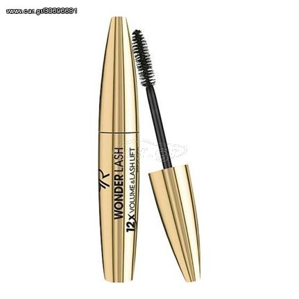 Golden Rose Wonder Lash 12x Volume & Lash Lift Mascara 12ml Black Μαύρο