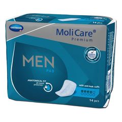 Eπιθέματα ακράτειας για άντρες MoliCare Premium for men-protect 4 σταγόνες 168705 (14 τεμάχια)