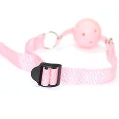 Simple Pink Ball Gag-thumb-1