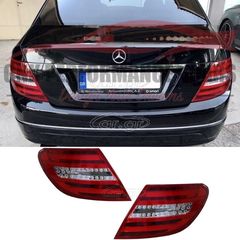 ΦΑΝΑΡΙΑ ΠΙΣΩ LED MERCEDES C-Class W204 (2007-2012) Facelift Design