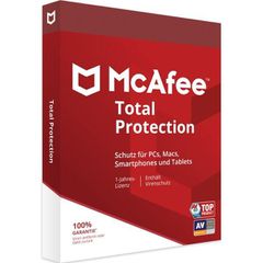McAfee Total Protection (Τελευταία Έκδοση) (3 PC -1 Year), Ηλεκτρονική Άδεια