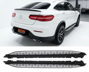 ΣΚΑΛΟΠΑΤΙΑ MERCEDES GLC-Class X253 (2015+) GLC Coupe C253 (2016+) Running Boards Side Steps