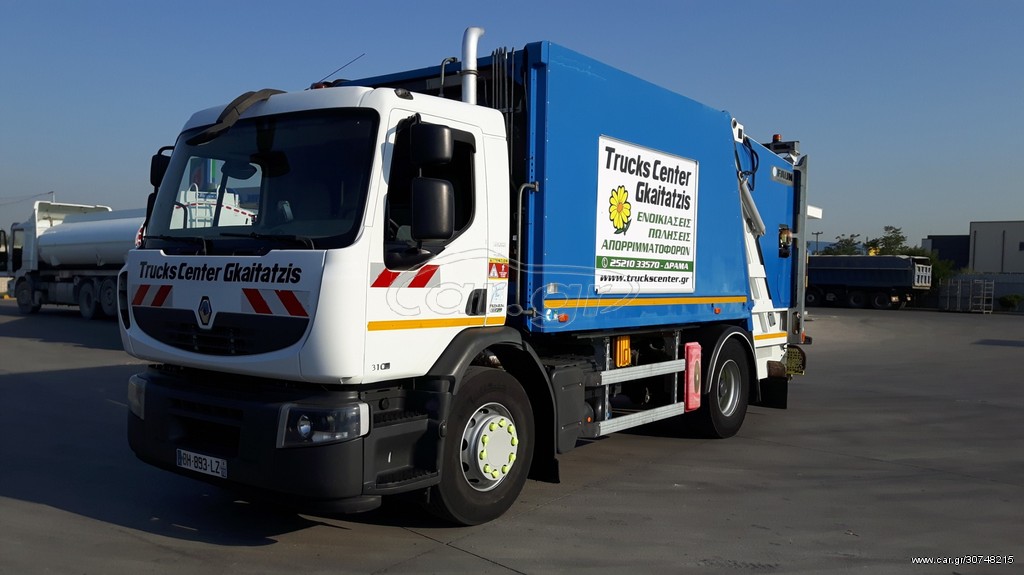 Απορριμματοφόρο Renault 2011 PREMIUM DXI EEV310 EURO5