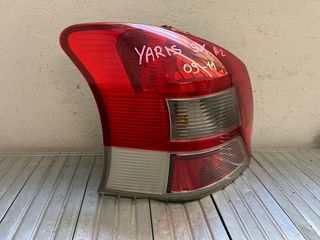 Φανάρι πίσω αριστερά Toyota Yaris 09-11 λευκό φλάς LED-thumb-3