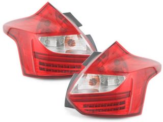 ΦΑΝΑΡΙΑ ΠΙΣΩ LED FORD Focus 2011+ red/clear