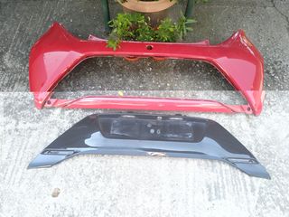 Toyota Aygo 2014-18 προφυλακτήρας πίσω 2 κομμάτια