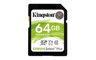 Kingston Technology Canvas Select Plus memory card 64 GB SDXC Class 10 UHS-I