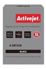 Activejet A-OKI320 Ribbon (replacement OKI 9002303; 3000000 characters; Supreme; black) 100 pieces