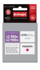 Activejet AB-1100MNX ink for Brother printer; Brother LC1100/LC980M replacement; Supreme; 19.5 ml; magenta