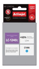 Activejet AB-1240CNX ink (replacement for Brother LC1220Bk/LC1240Bk; Supreme; 12 ml; cyan)