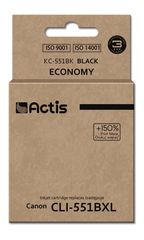 Actis KC-551Bk Ink (replacement for Canon CLI-551BK; Standard; 12 ml; black)