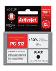 Activejet AC-512R ink for Canon printer; Canon PG-512 replacement; Premium; 18 ml; black