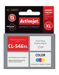 Activejet AC-546RX ink for Canon printer; Canon CL-546 XL replacement; Premium; 15 ml; color