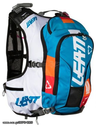 Τσάντα Πλάτης Με Υδρόσακο Leatt Hydration GPX XL 2.0 Άσπρο - Μπλε