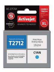 Activejet AE-27CNX Ink (replacement for Epson 27XL T2712; Supreme; 18 ml; cyan)