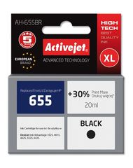 Activejet AH-655BR ink (replacement for HP 655 CZ109AE; Premium; 20 ml; black)