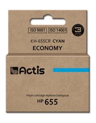 Actis KH-655CR ink (replacement for HP 655 CZ110AE; Standard; 12 ml; cyan)