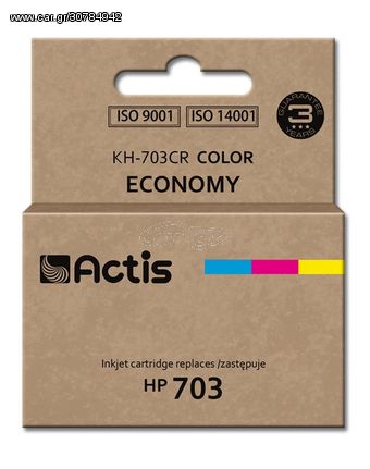 Actis KH-703CR colour ink cartridge for HP printer (HP 703 CD888AE replacement)