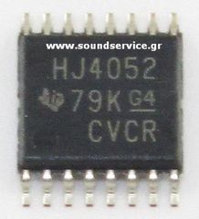 IC 74HC4052 SMD TSSOP-16 ΟΛΟΚΛΗΡΩΜΕΝΟ ΚΥΚΛΩΜΑ 5×4.4mm CD74HC4052PW