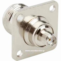 ADAPTOR ΒΥΣΜΑ ΣΑΣΙ SMA ΘΗΛΥΚΟ - N ΘΗΛΥΚΟ RF